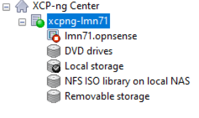 New NFS ISO storage added